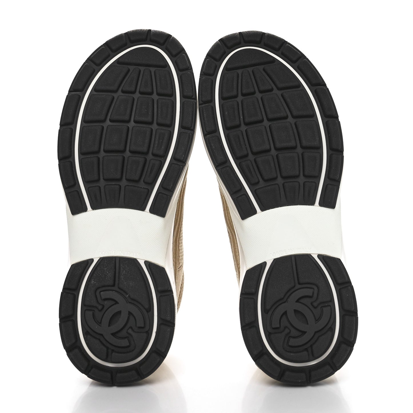 Fabric CC Womens Sneakers 36.5 Light Beige