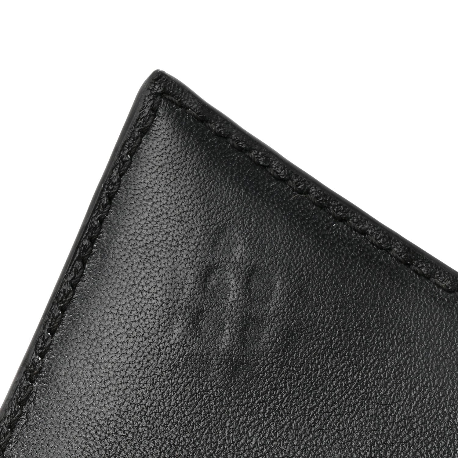 Balenciaga Shiny Calfskin Monochrome Crocodile Embossed Hourglass Chain Bag Black 23 of 23