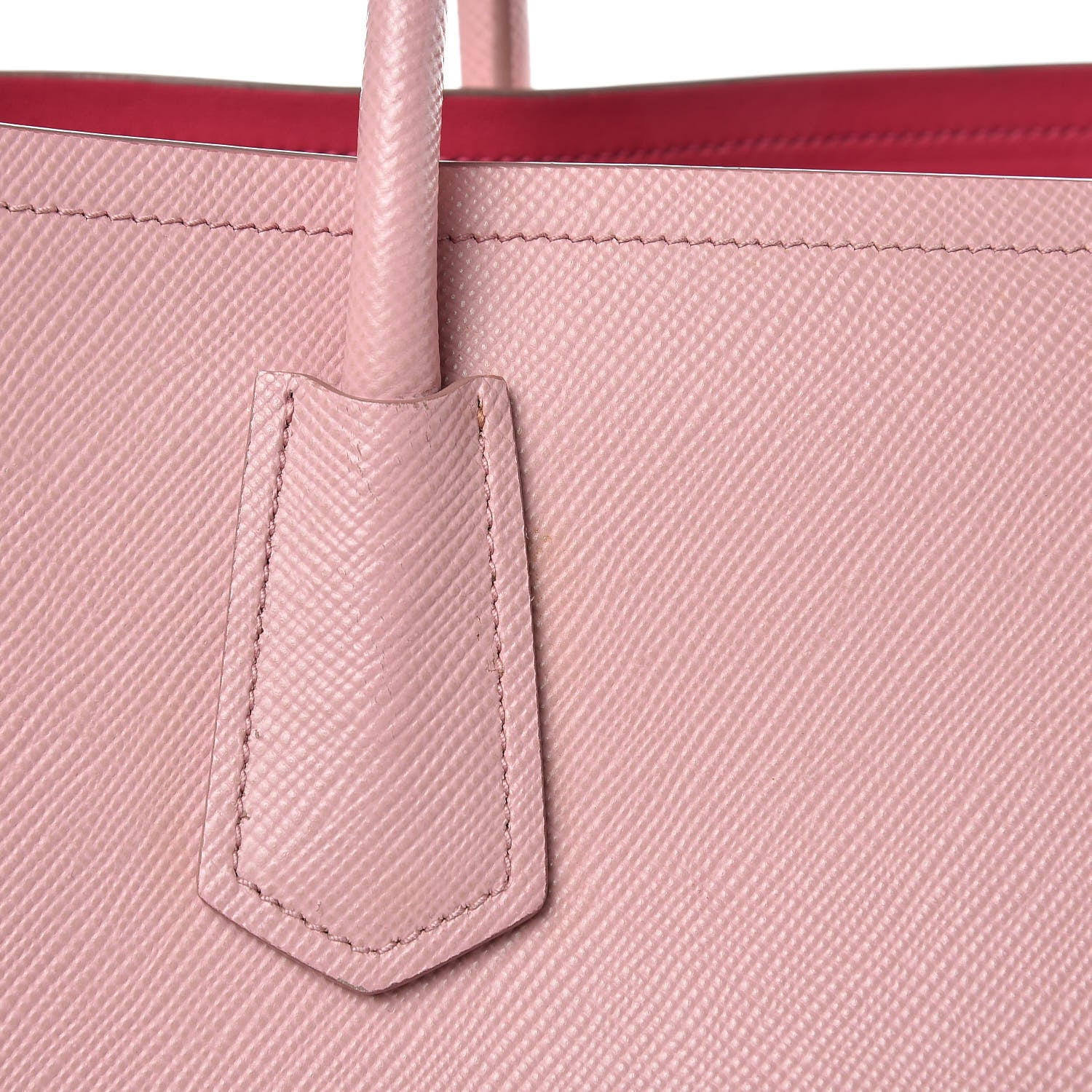 Prada Saffiano Cuir Medium Double Bag Pesco 10 of 12