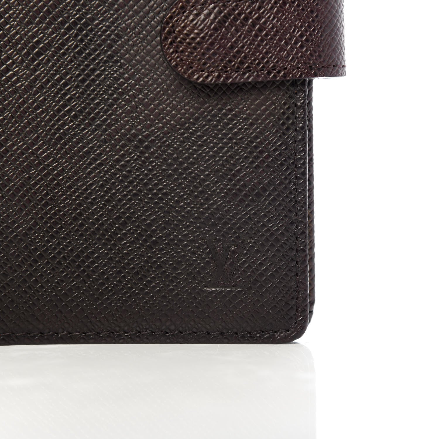 Louis Vuitton Taiga Small Ring Agenda Cover Acajou 9 of 9