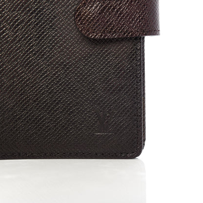 Louis Vuitton Taiga Small Ring Agenda Cover Acajou 9 of 9