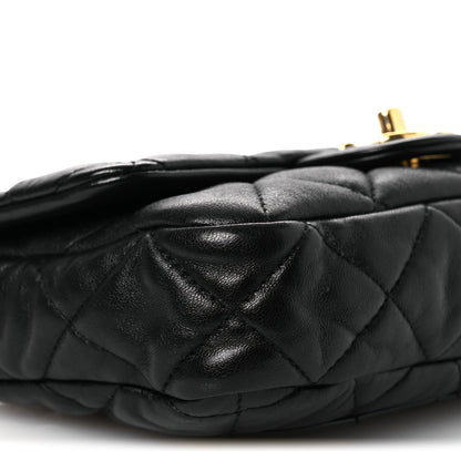 Chanel Lambskin Quilted Small Funky Town Flap Black 16 of 25