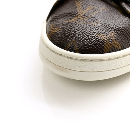 Louis Vuitton Patent Monogram Frontrow Sneakers 36 10 of 11