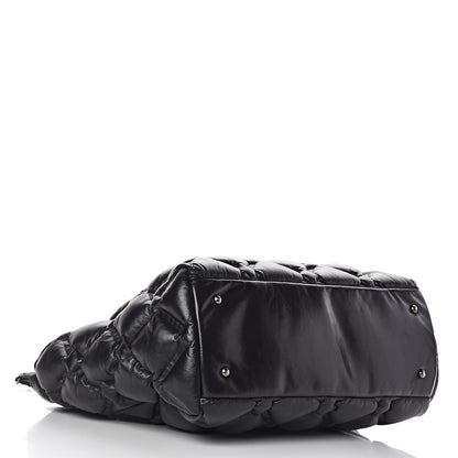 Chanel Calfskin Quilted Large Chesterfield Tote Black 5 of 12