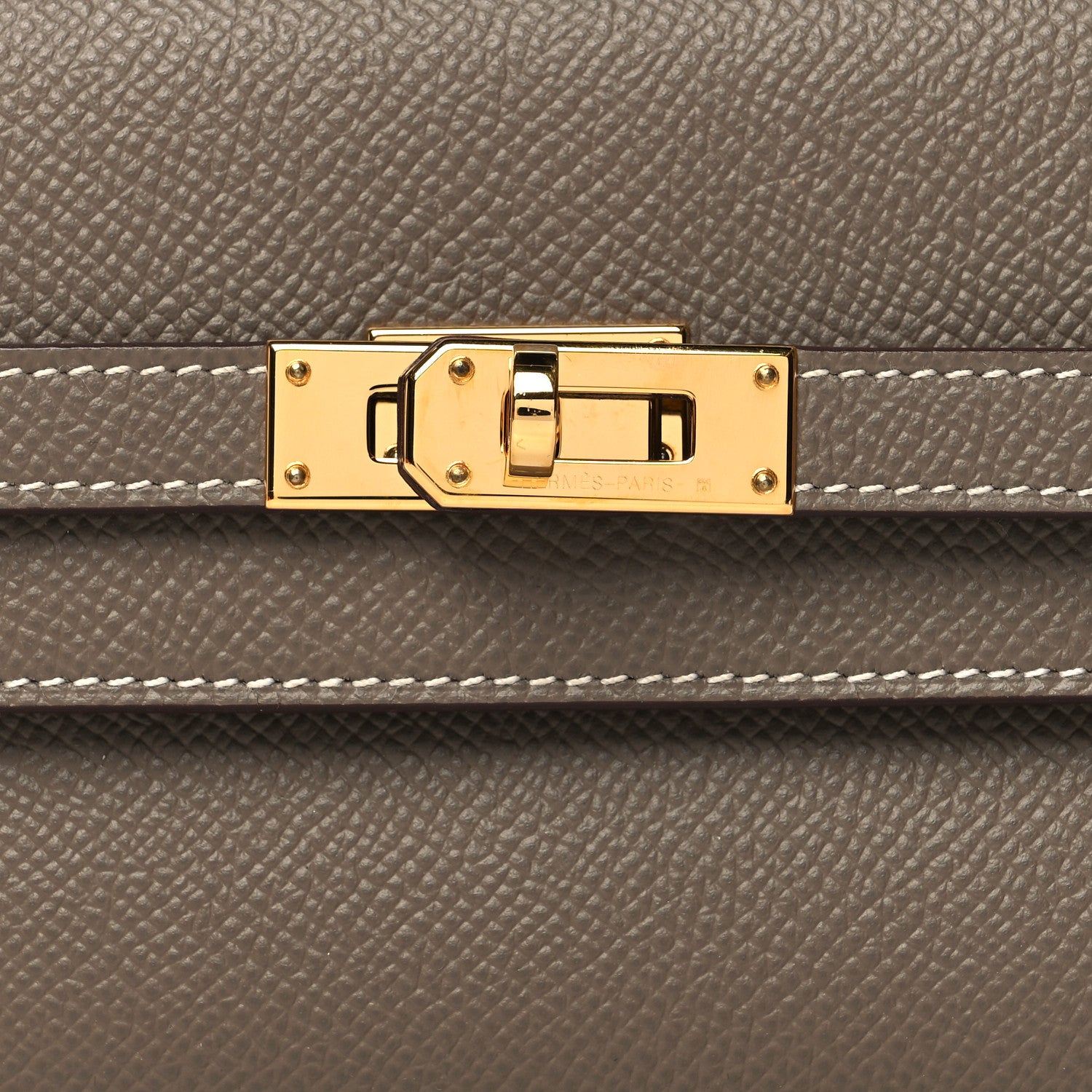 Hermes Epsom Medium Kelly Wallet Etoupe 8 of 9