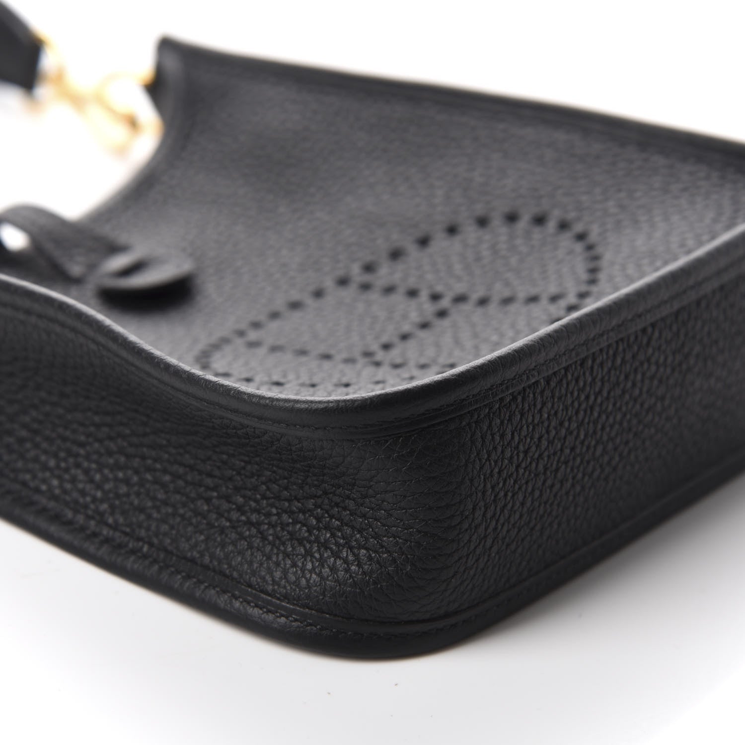 Hermes Taurillon Clemence Evelyne TPM Black 6 of 11