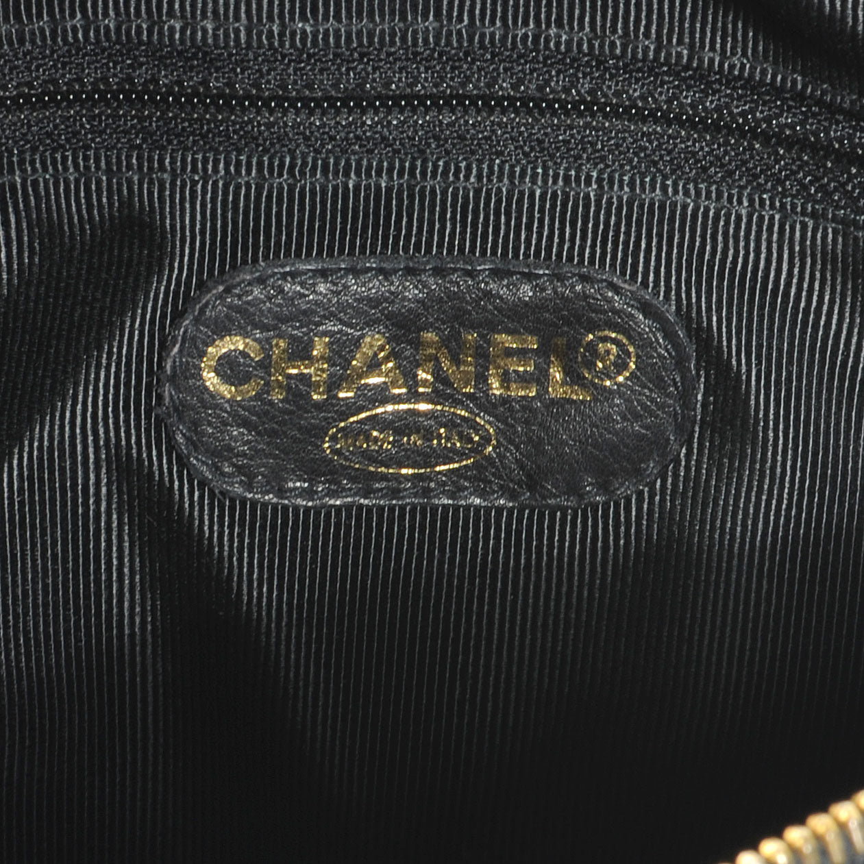 Caviar CC Shoulder Bag Black