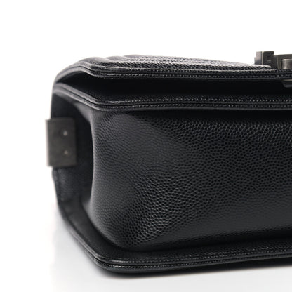 Chanel Caviar Quilted Small Boy Flap Black 8 of 9