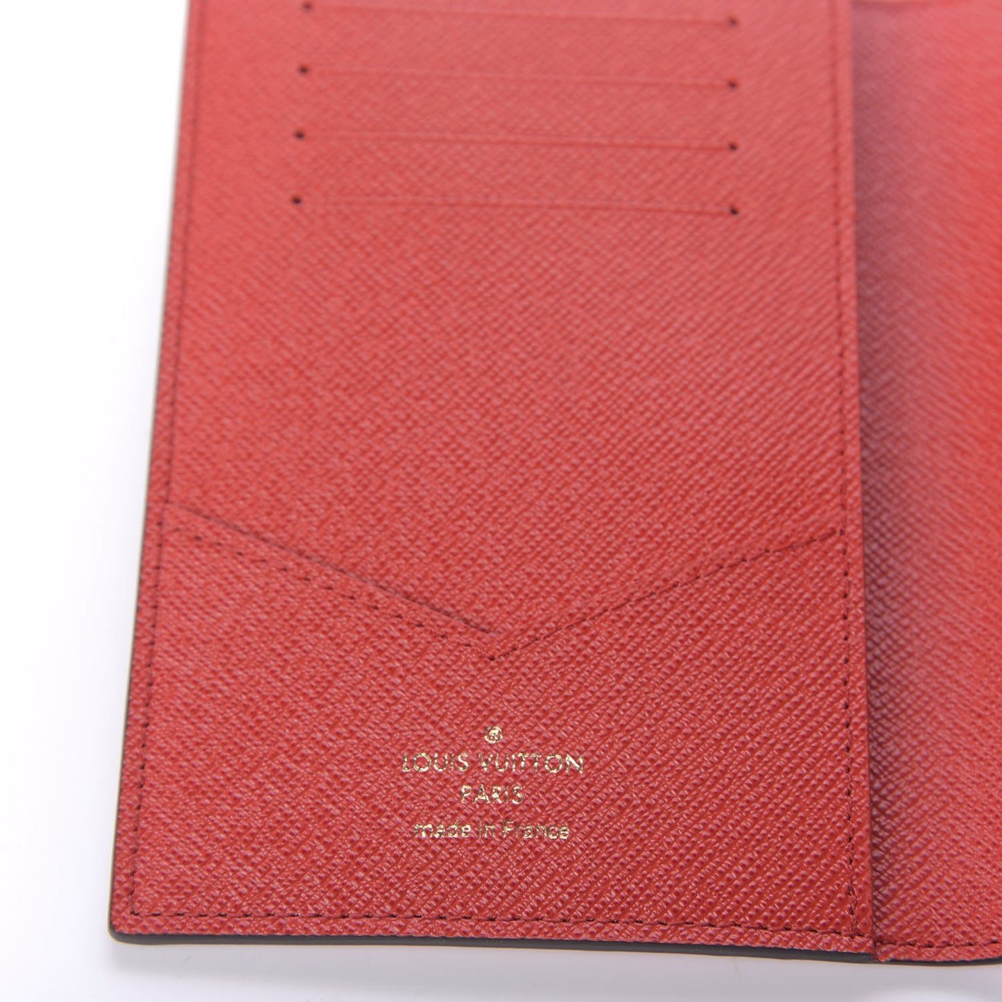 Monogram 2019 Christmas Animation Passport Cover Rouge