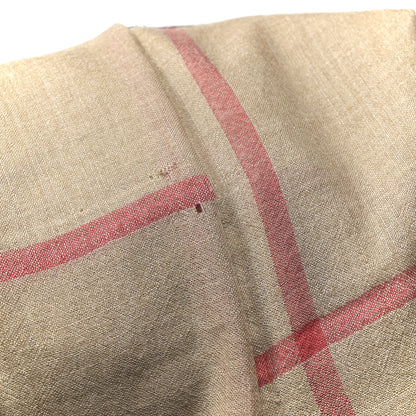 Burberry Wool Silk Gauze Giant Check Lightweight Scarf Camel 5 of 5