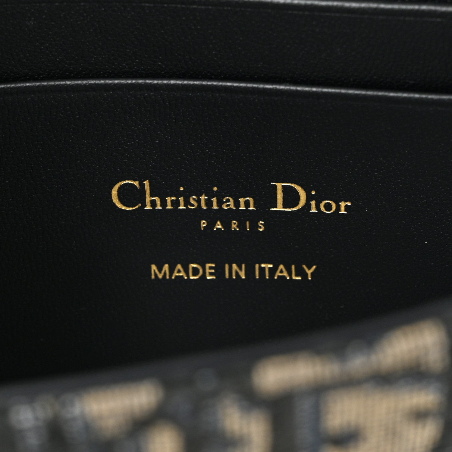 Christian Dior Oblique Calfskin Small Miss Caro Pouch With Chain Blue 6 of 11