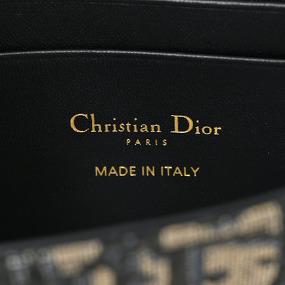 Christian Dior Oblique Calfskin Small Miss Caro Pouch With Chain Blue 6 of 11