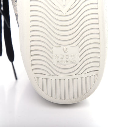 Gucci GG Supreme Monogram Mens Sneakers 8.5 Blue 9 of 10