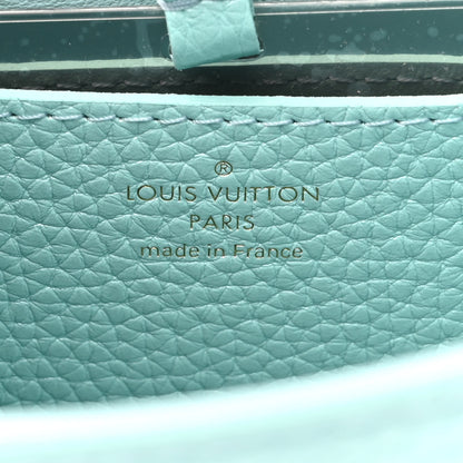 Louis Vuitton Iridescent Grained Calfskin Summer Splash Twist MM Blue 6 of 9