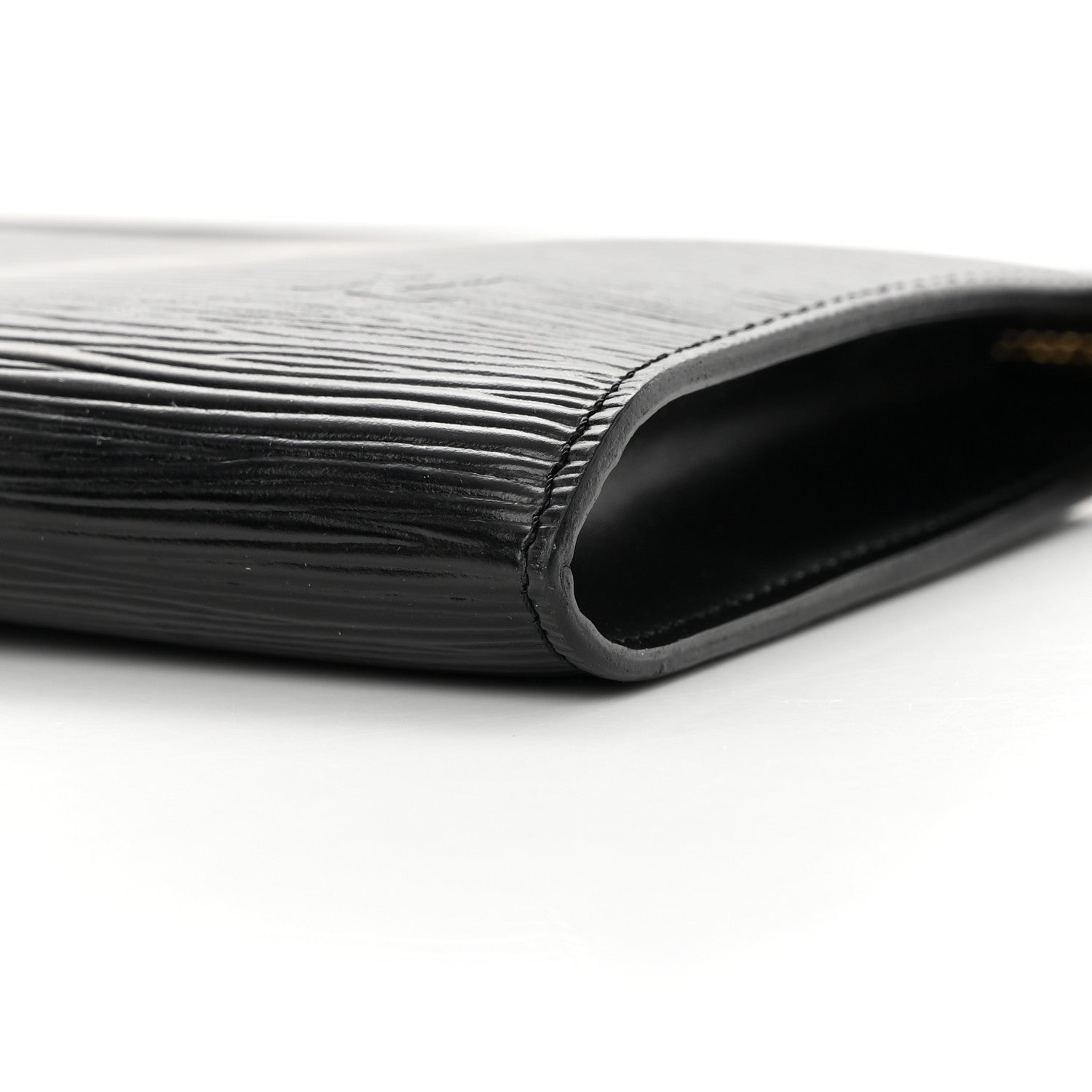 Louis Vuitton Epi Pochette Accessories 24 Black 10 of 12
