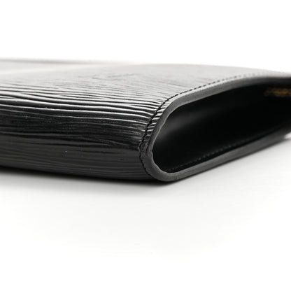 Louis Vuitton Epi Pochette Accessories 24 Black 10 of 12