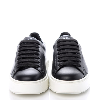 Louis Vuitton Calfskin Time Out Sneakers 35.5 Black 2 of 10