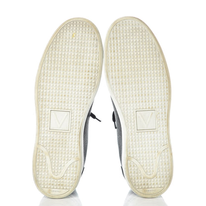 Louis Vuitton Calfskin Damier Graphite Frontrow Sneakers 8.5 7 of 14