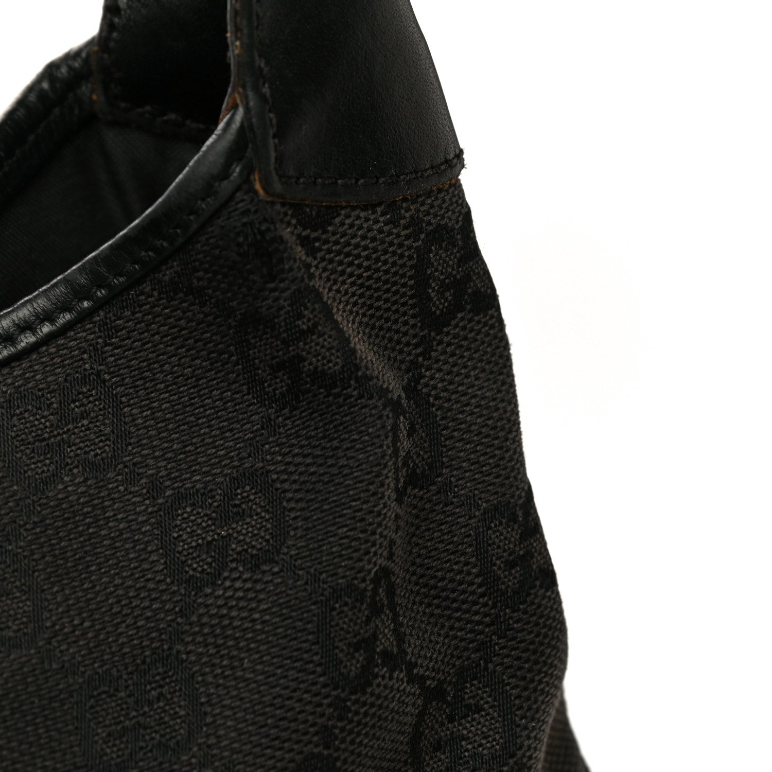 Gucci Monogram Small Jackie O Hobo Black 11 of 33