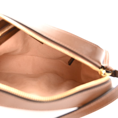 Gucci GG Supreme Monogram Small Horsebit 1955 Shoulder Bag Beige Brown Sugar 5 of 10
