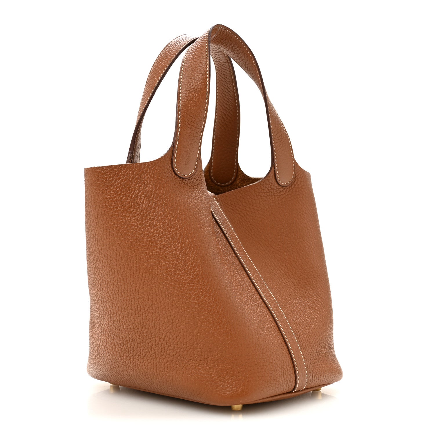 Hermes Taurillon Clemence Picotin Lock 18 PM Gold 3 of 14