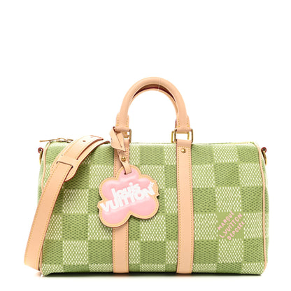 Louis Vuitton Damier Golf Keepall Bandouliere 35 Green 1 of 11