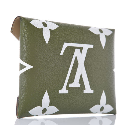 Louis Vuitton Monogram Giant Large Kirigami Pochette Kaki 3 of 7