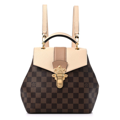 Louis Vuitton Damier Ebene Clapton Backpack Creme 1 of 9