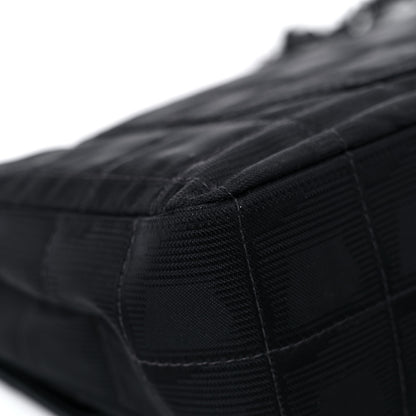 Chanel Nylon Medium Travel Flap Black 9 of 16