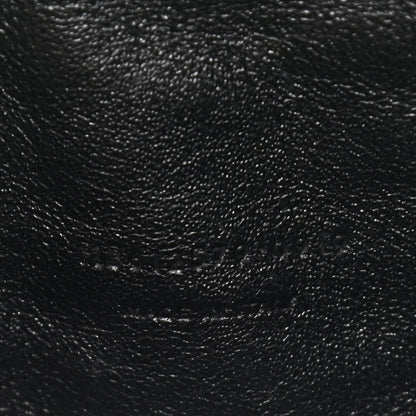 Saint Laurent Grain De Poudre Matelasse Monogram Mini Lou Camera Bag Black 7 of 9