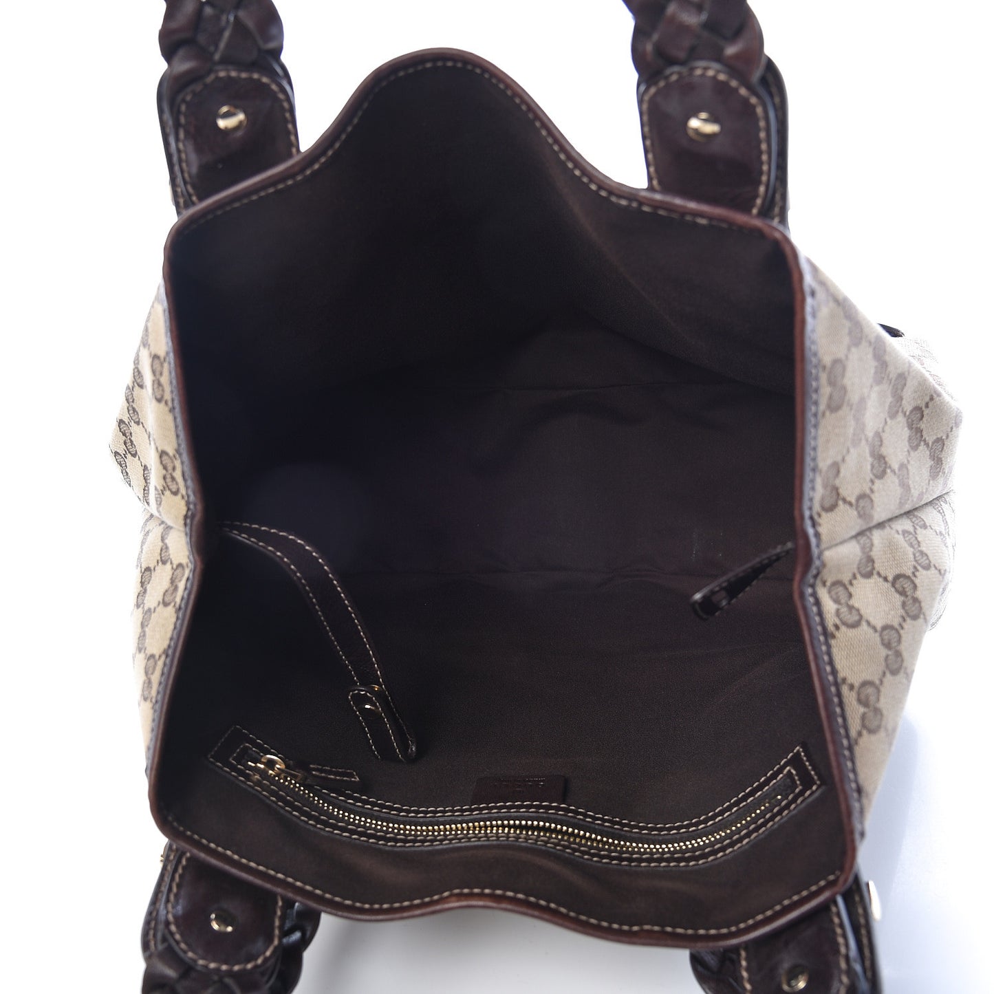 Monogram Small Pelham Shoulder Bag Dark Brown