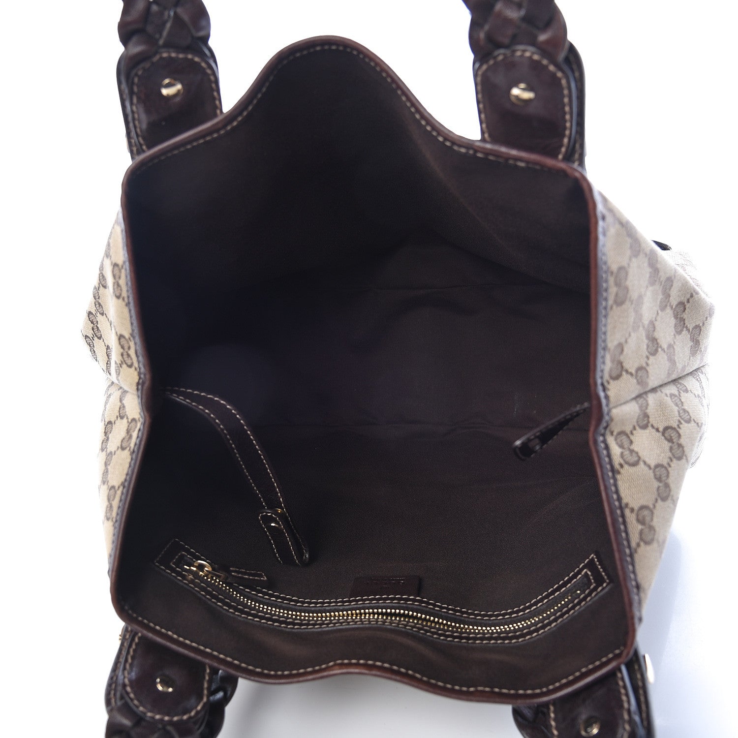 Gucci Monogram Small Pelham Shoulder Bag Dark Brown 5 of 10