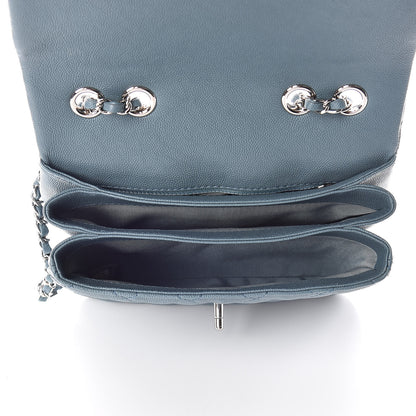 Chanel Caviar Quilted Medium Urban Companion Flap Blue 7 of 10