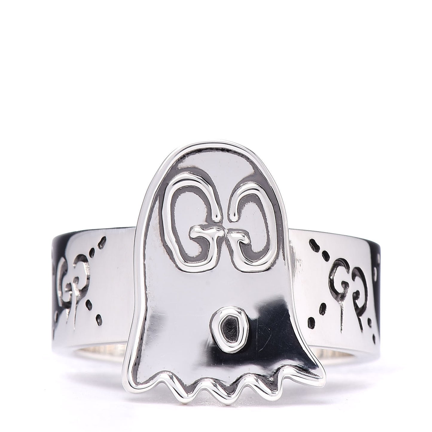 Sterling Silver GucciGhost Ghost Ring 64 10.75