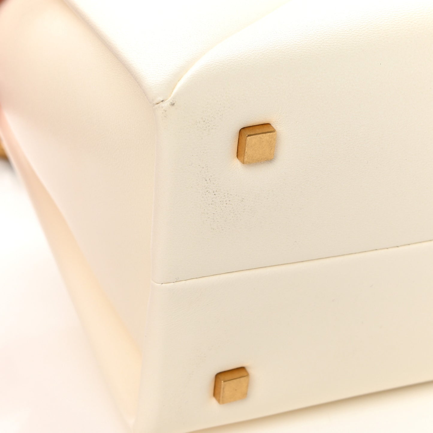 Nappa Small One Stud Handbag Ivory
