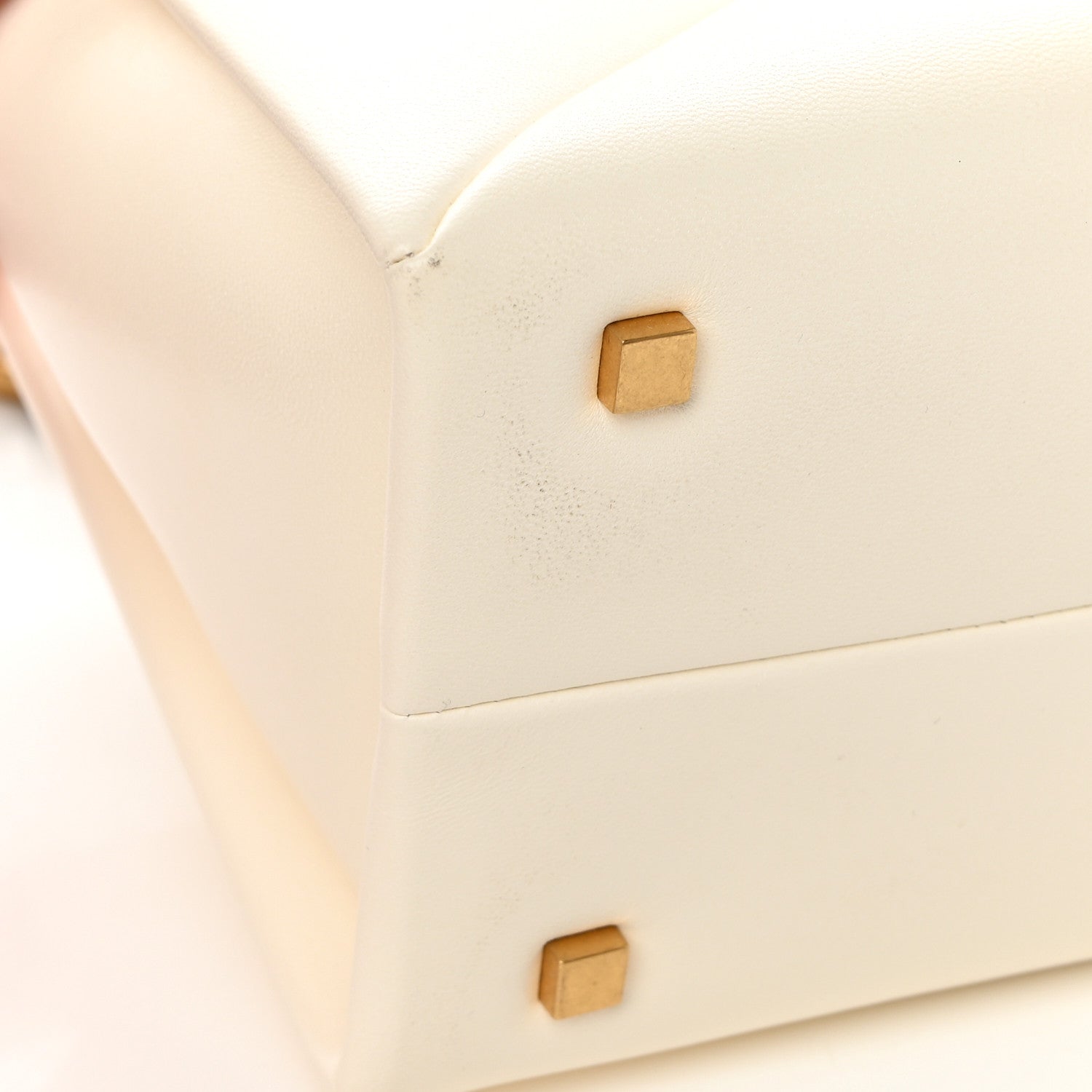 Valentino Garavani Nappa Small One Stud Handbag Ivory 9 of 11