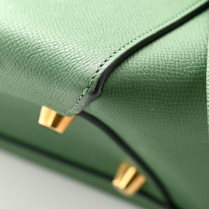 Celine Grained Calfskin Mini Belt Bag Mint 12 of 14