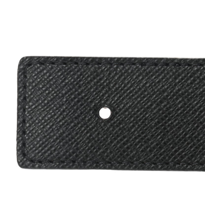 Louis Vuitton Calfskin Monogram 30mm LV Initiales Reversible Belt 75 30 Black 6 of 9