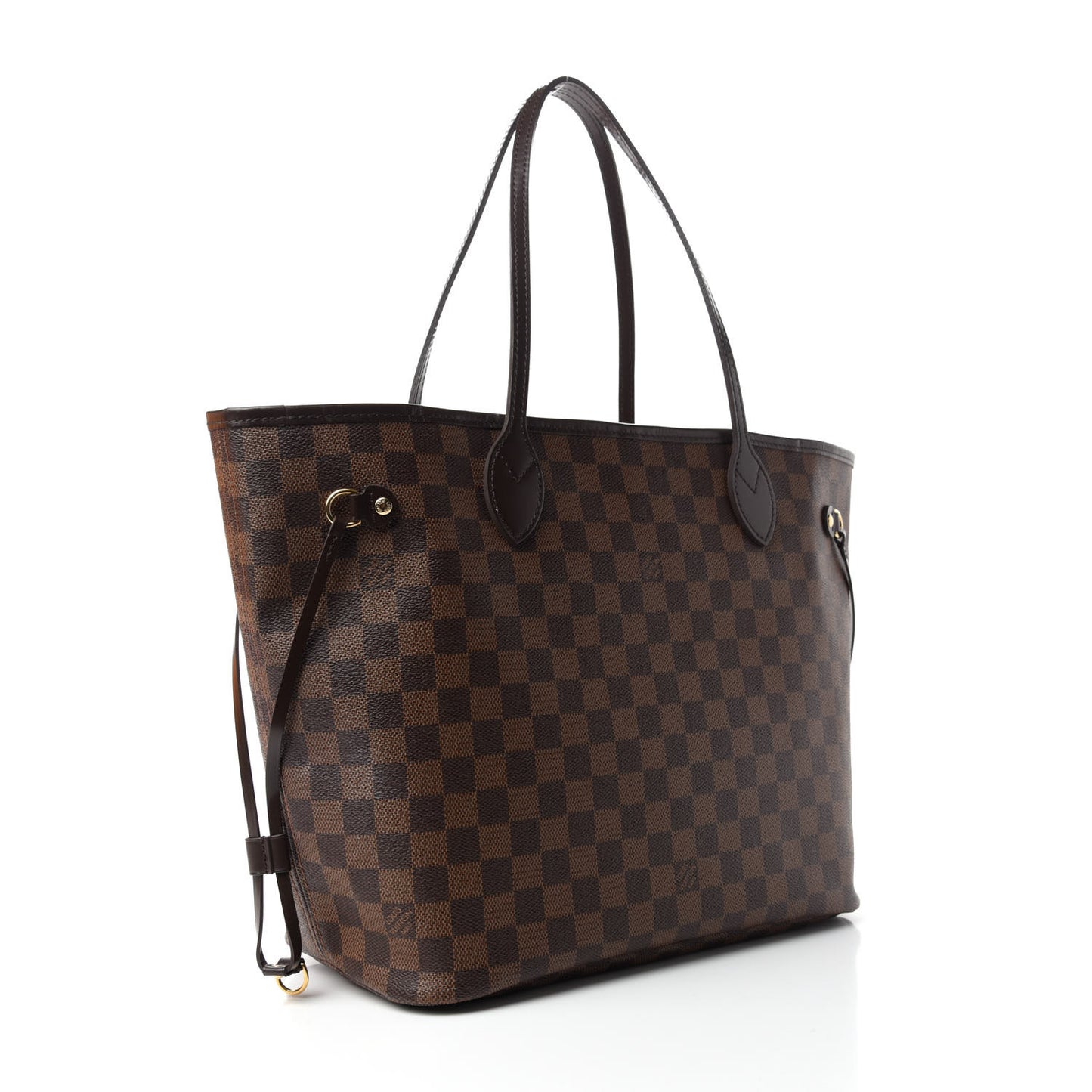 Damier Ebene Neo Neverfull MM Rose Ballerine