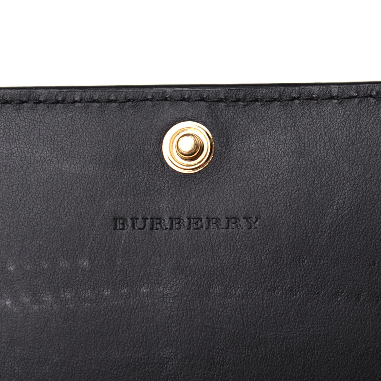 Grain Calfskin Continental Flap Wallet Black
