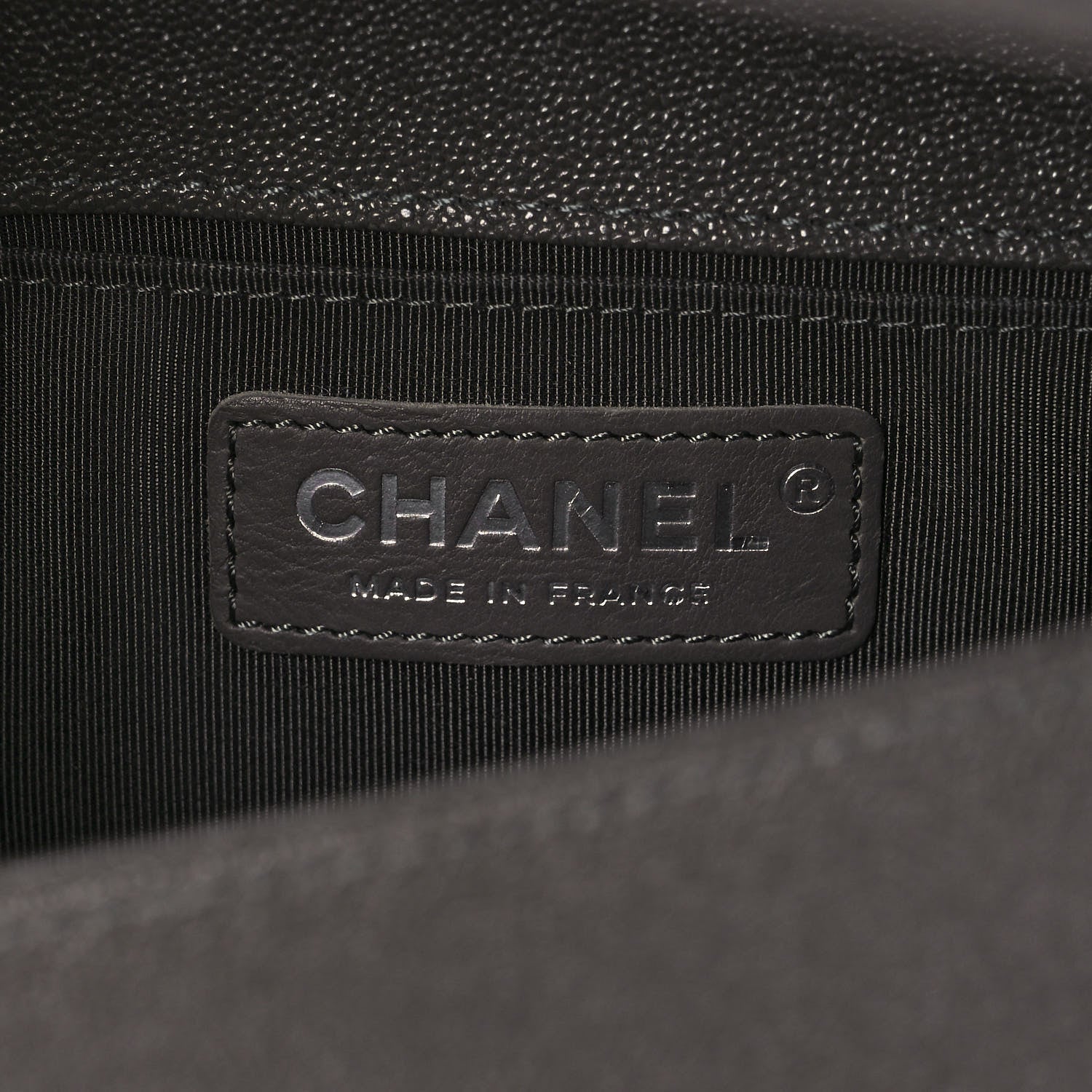 Chanel Caviar Quilted Small Boy Flap Grey 6 of 11