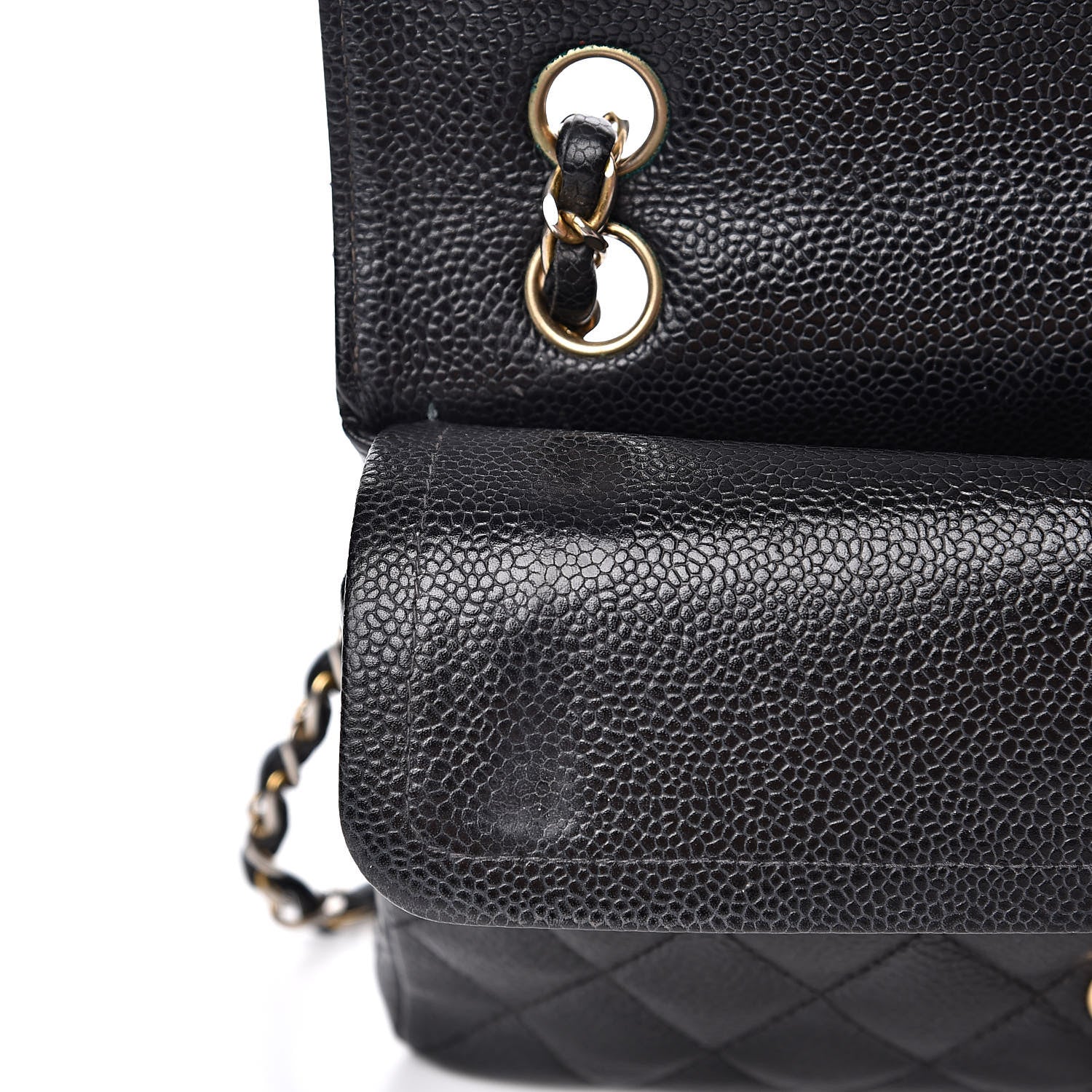 Chanel Caviar Quilted Small Double Flap Black 15 of 18