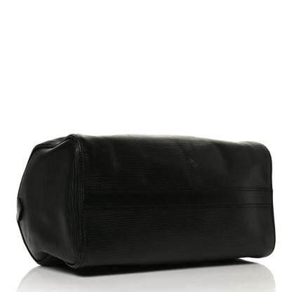 Louis Vuitton Epi Speedy 25 Black 4 of 16