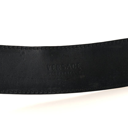 Versace Textured Calfskin 4cm La Medusa 100 40 Belt 100 40 Black 5 of 6