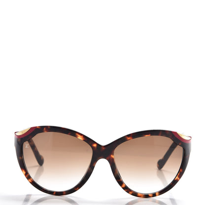Louis Vuitton Ivy Cat Sunglasses Z0736W Tortoise 2 of 7