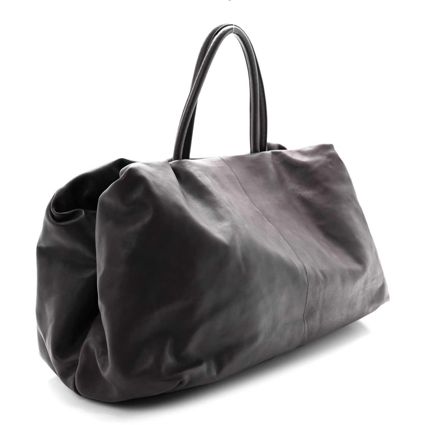 Nappa Elio Bourse Bag Wood Brown