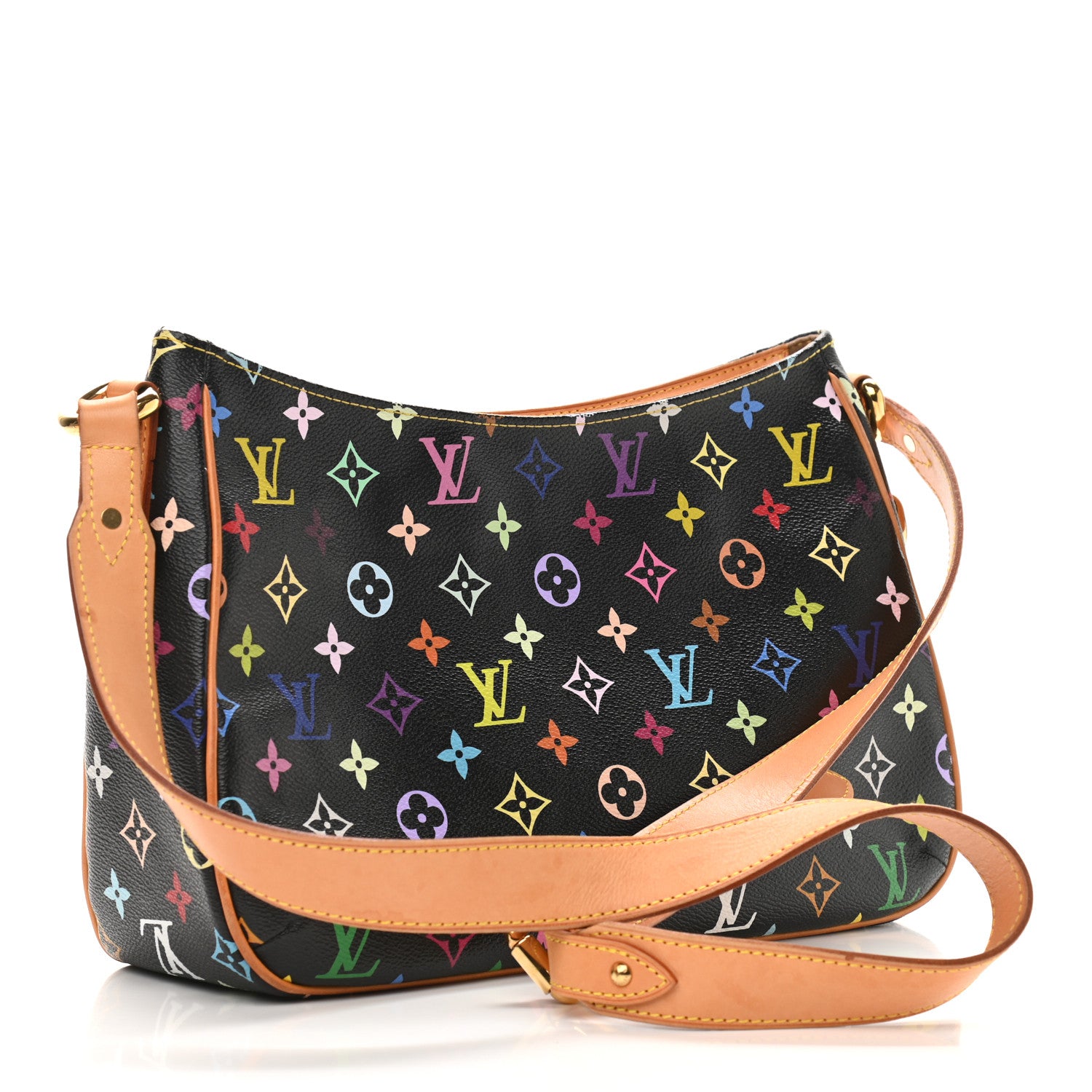Louis Vuitton Monogram Multicolor Lodge GM Black 3 of 11