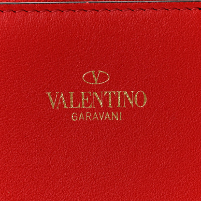 Valentino Garavani Raffia Medium Vlogo Escape Shopper Natural Black Rouge Natural Black Rouge 7 of 10