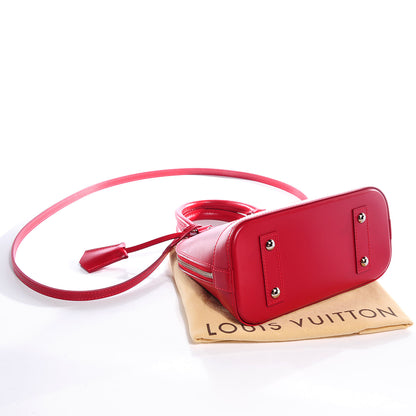 Louis Vuitton Epi Alma BB Carmine 4 of 6
