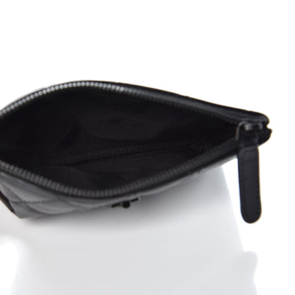 Chanel Aged Calfskin Quilted Small Reissue Cosmetic Case So Black 5 of 8